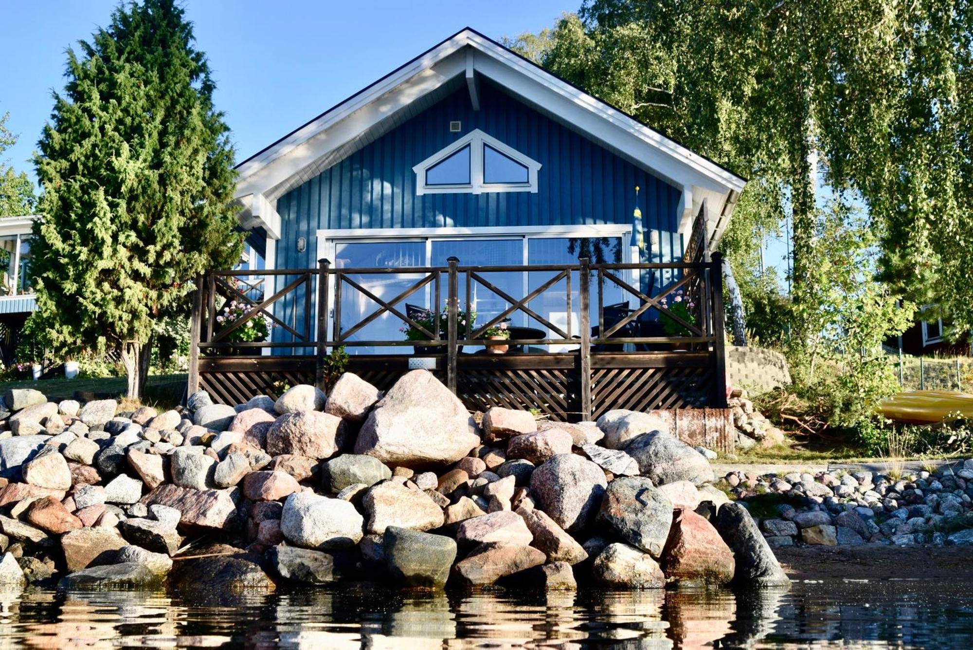 Sjoestuga/Gaesthus I Skaergarden. Åkersberga Exterior foto
